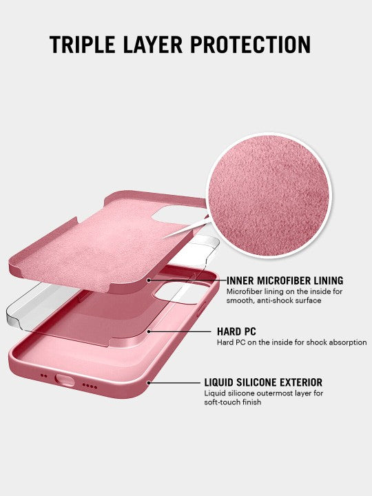 Solid Hot Pink Silicone Case