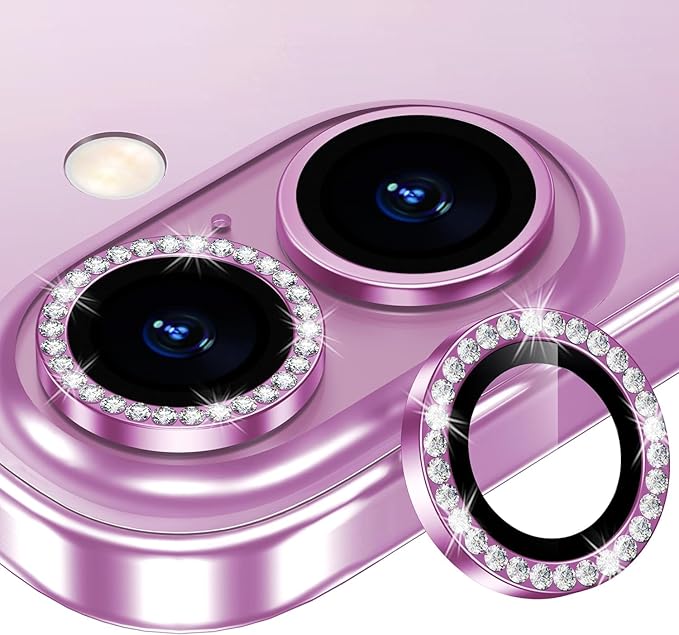 Diamond Camera Lens Protector Rings