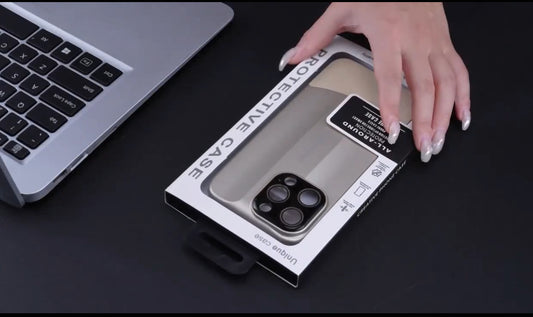 Sports Design Luxury Matte Case with Leather Grip