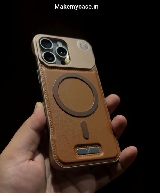 Luxury MagSafe Leather Case With Fragrance