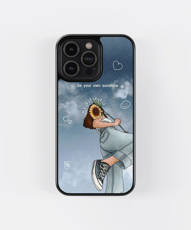 Sunshine Girl Glass Case