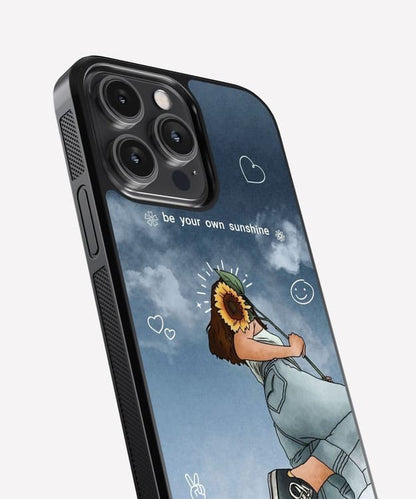 Sunshine Girl Glass Case