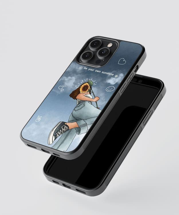 Sunshine Girl Glass Case