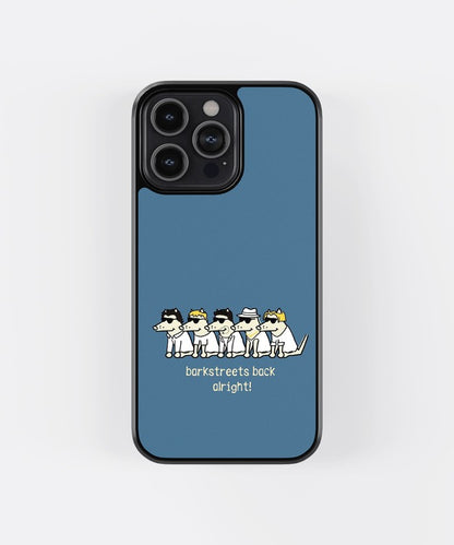 Backstreet Back Dogs Glass Case