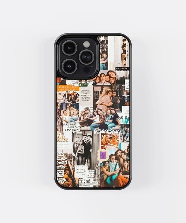 Friends Poster Glass Case