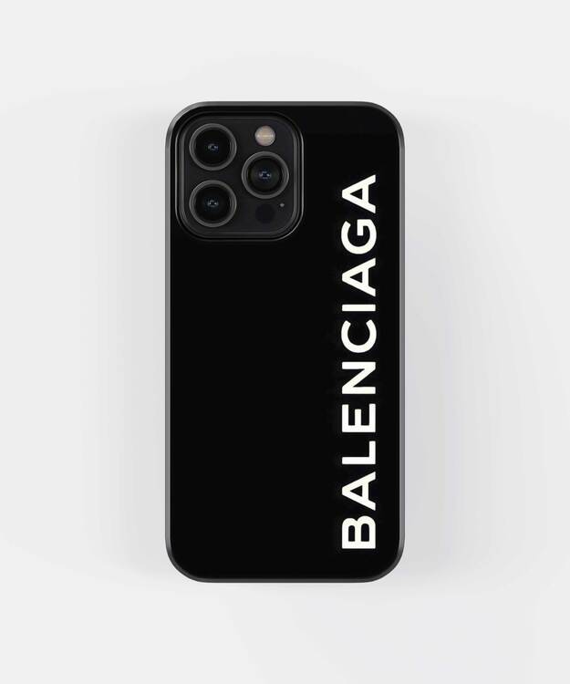 Balenciaga Brand Glass Case