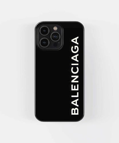 Balenciaga Brand Glass Case
