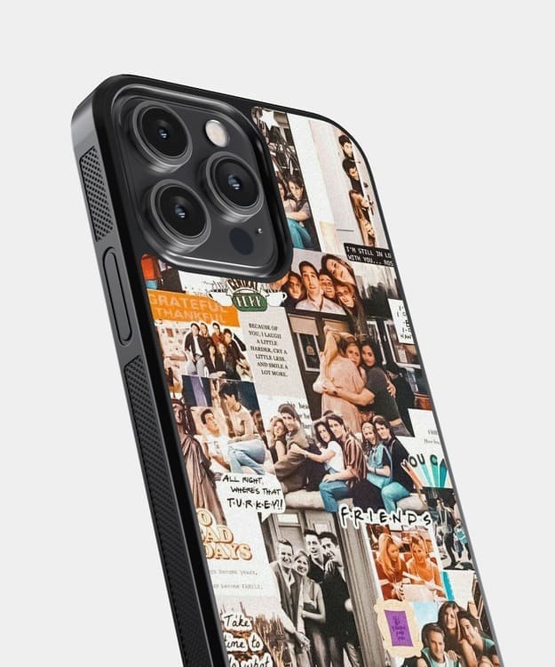 Friends Poster Glass Case
