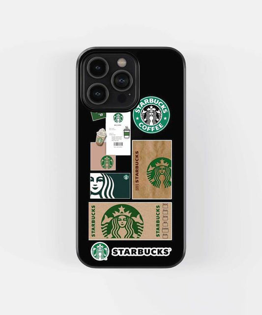 Starbucks Coffee Glass Case