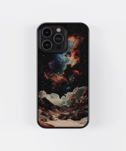 Celestial Sky Stars Glass Case