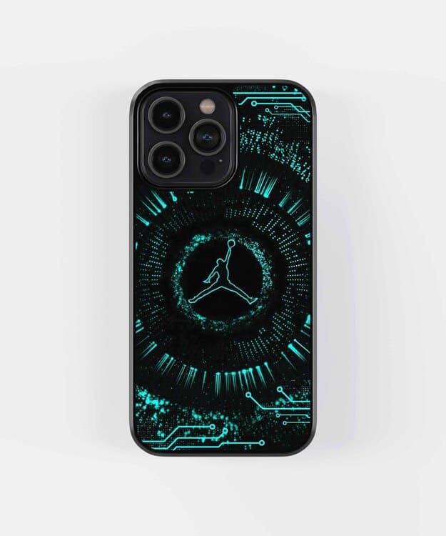 Basketball Neon Lights Glass Case