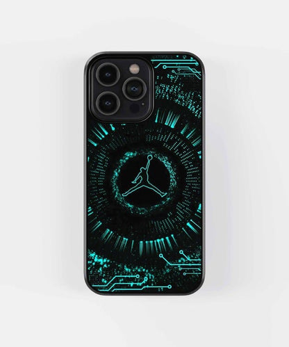 Basketball Neon Lights Glass Case