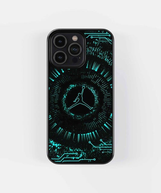 Basketball Neon Lights Glass Case
