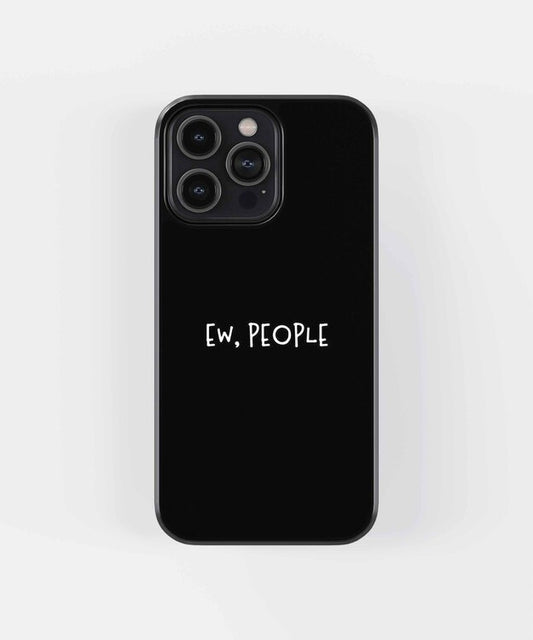 Ew People Glass Case