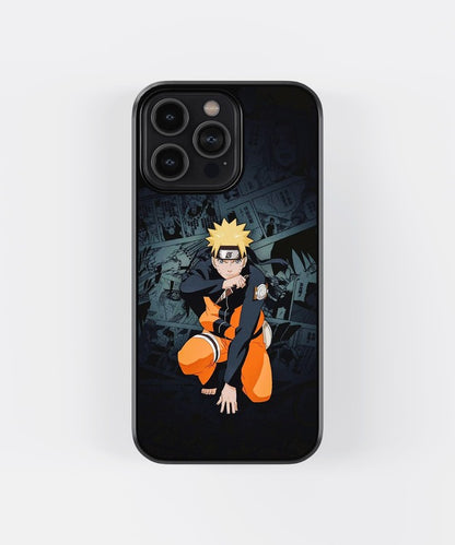 Naruto Pose Glass Case