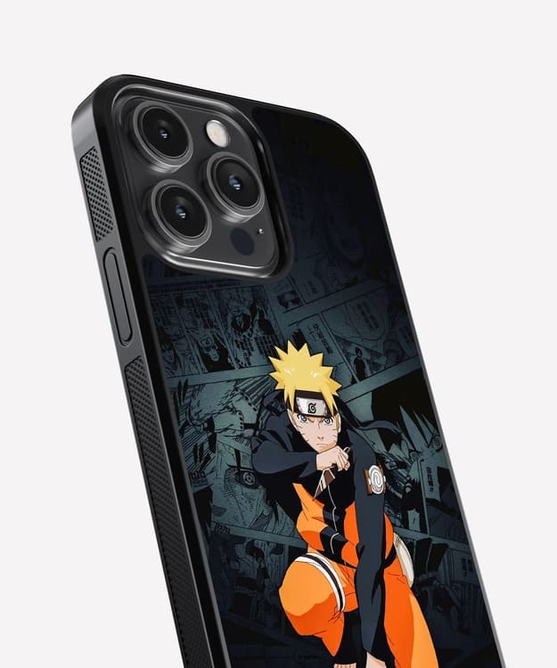Naruto Pose Glass Case