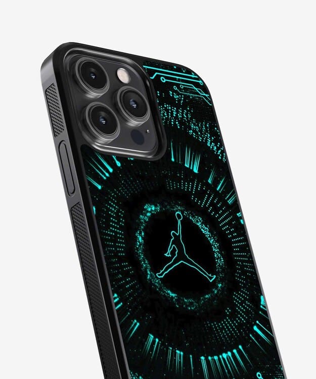 Basketball Neon Lights Glass Case
