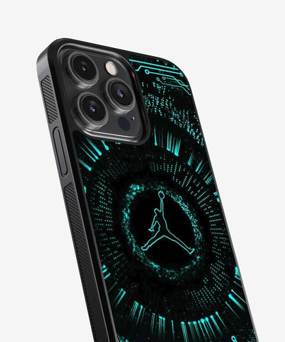Basketball Neon Lights Glass Case