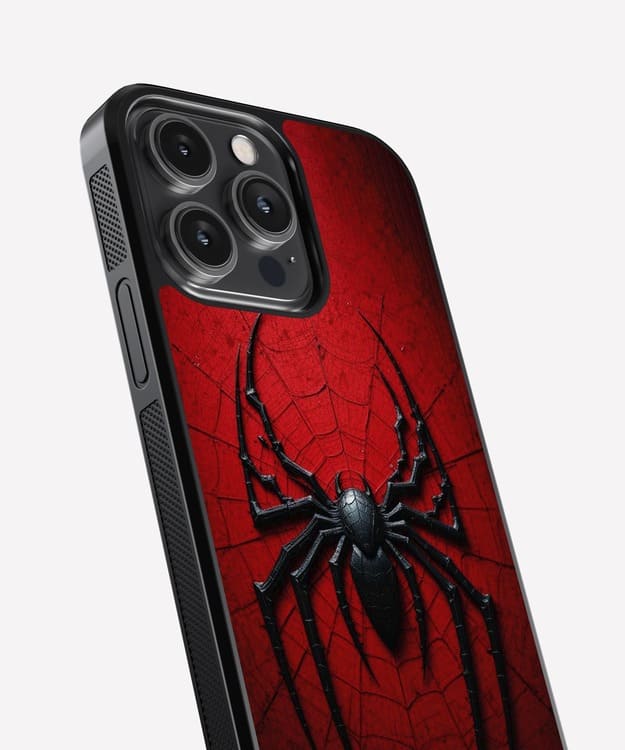 Spider Web Glass Case