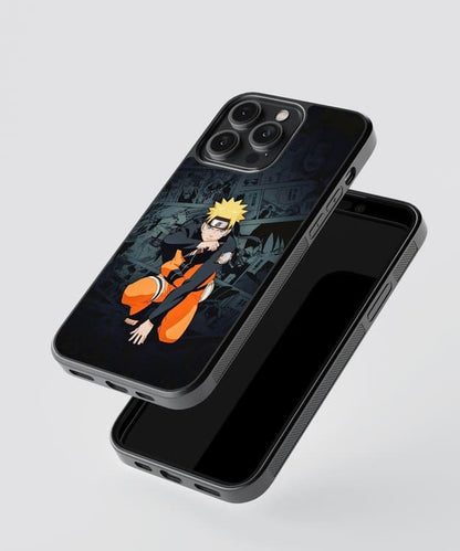 Naruto Pose Glass Case