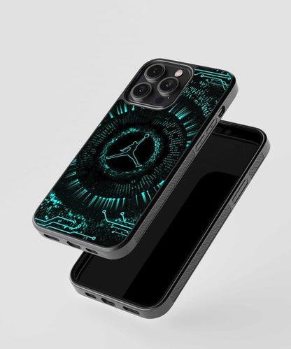 Basketball Neon Lights Glass Case