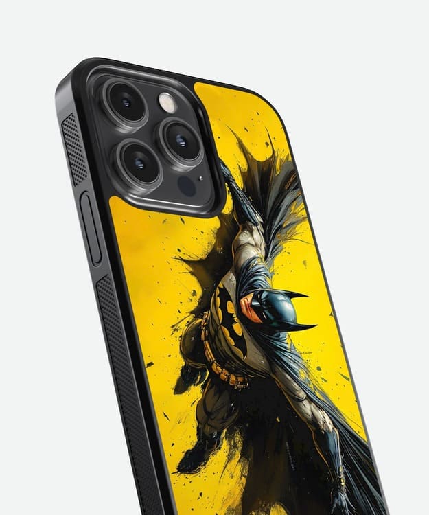 Batman Yellow Glass Case