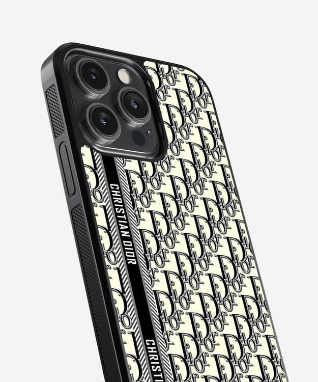 Christian Dior Strip Glass Case