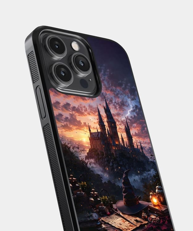 Hogwarts Harry Potter Glass Case