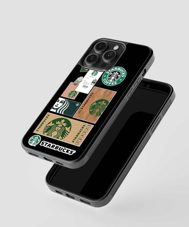 Starbucks Coffee Glass Case
