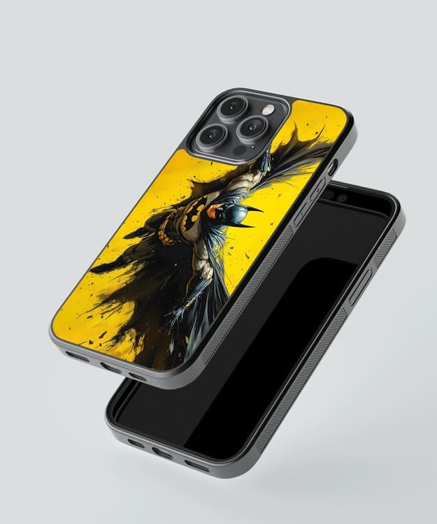 Batman Yellow Glass Case