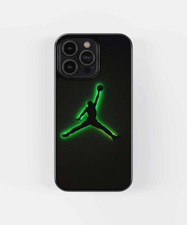 BasketBall Neon Glass Case