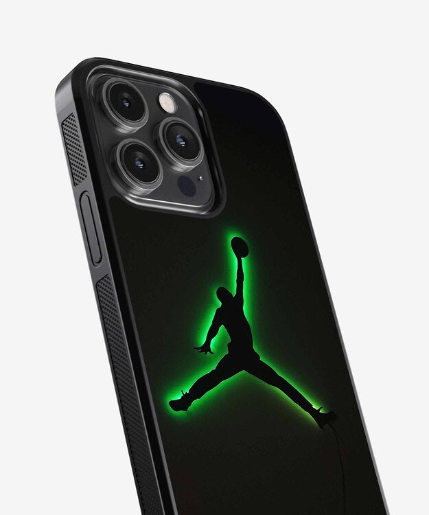 BasketBall Neon Glass Case