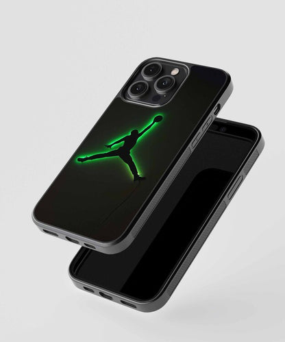 BasketBall Neon Glass Case