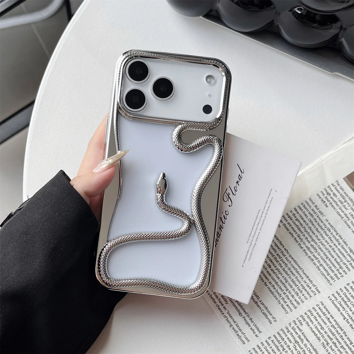 3D Snake Designer Bumper Case For iPhone