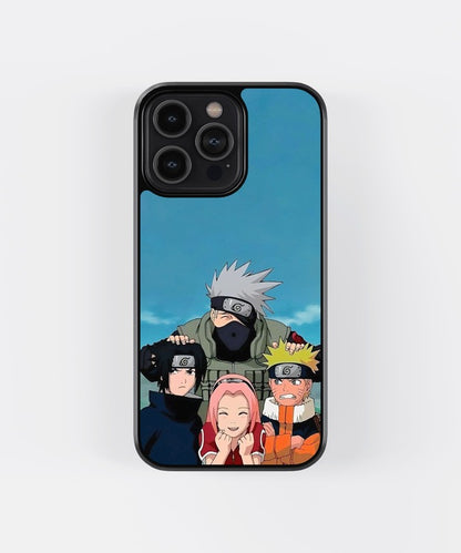 Kakashi And Friends Glass Case
