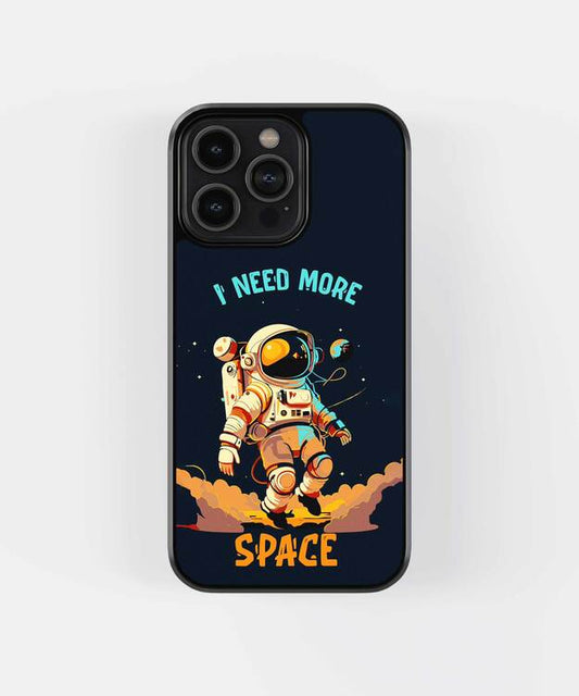 Need More Space Glass Case