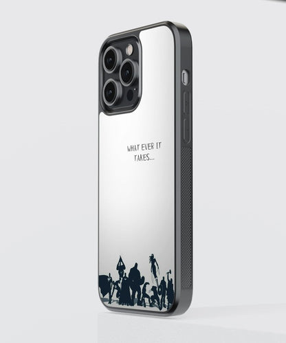 Whatever It Takes Glass Case