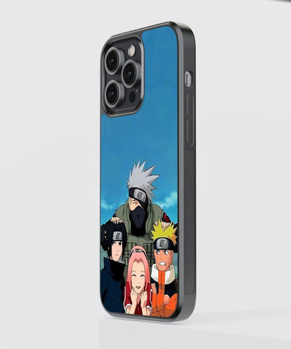 Kakashi And Friends Glass Case