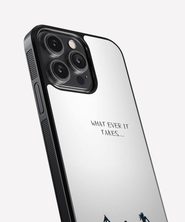 Whatever It Takes Glass Case