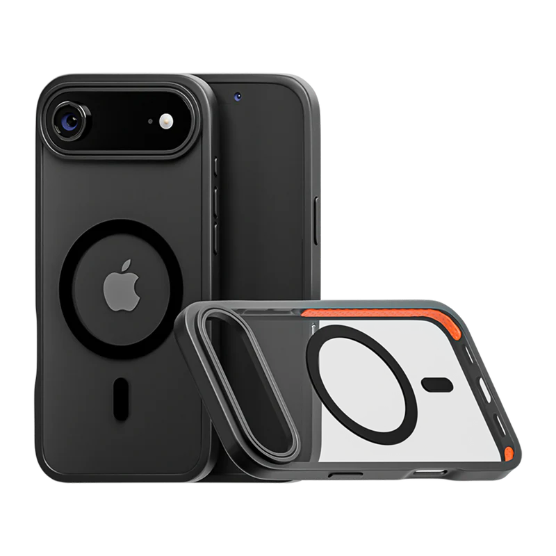 Black Transparent  MagSafe Case