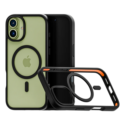 Black Transparent  MagSafe Case