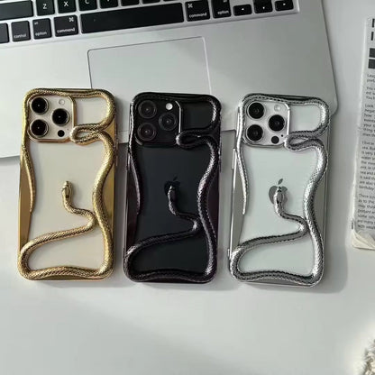 3D Snake Designer Bumper Case For iPhone