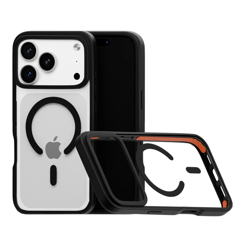 Black Transparent  MagSafe Case