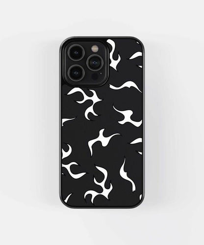 White Fire Glass Case