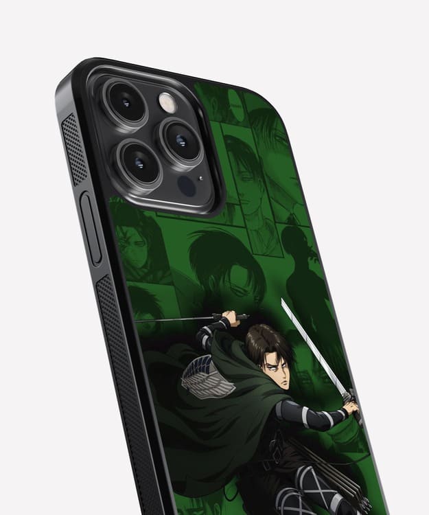 Levi Ackerman Power Glass Case