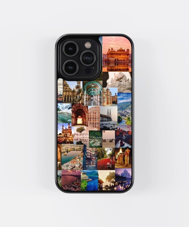 Beauty Of India Glass Case