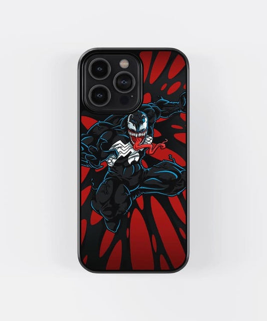 Venom Red Glass Case