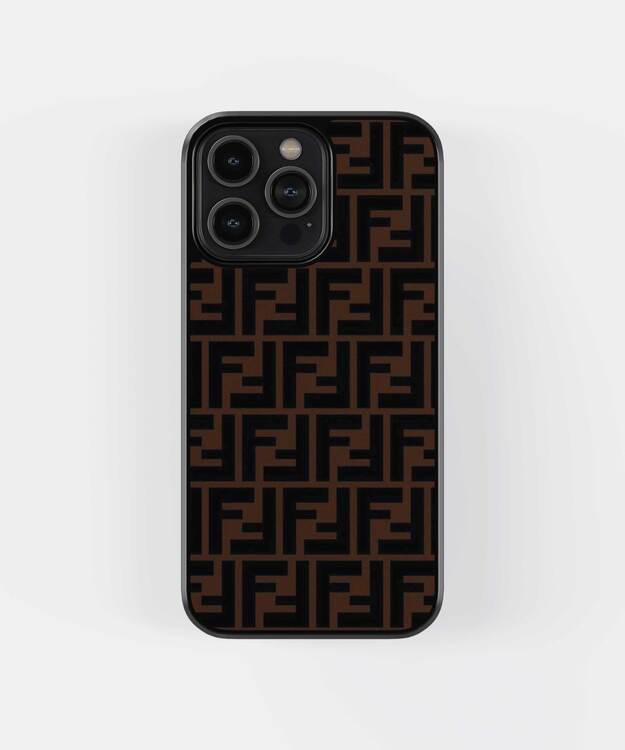 Fendi Brand Glass Case