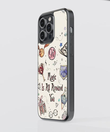 Magic Harry Potter Glass Case