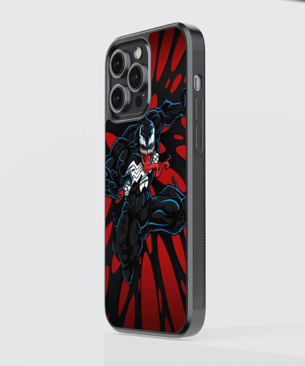Venom Red Glass Case